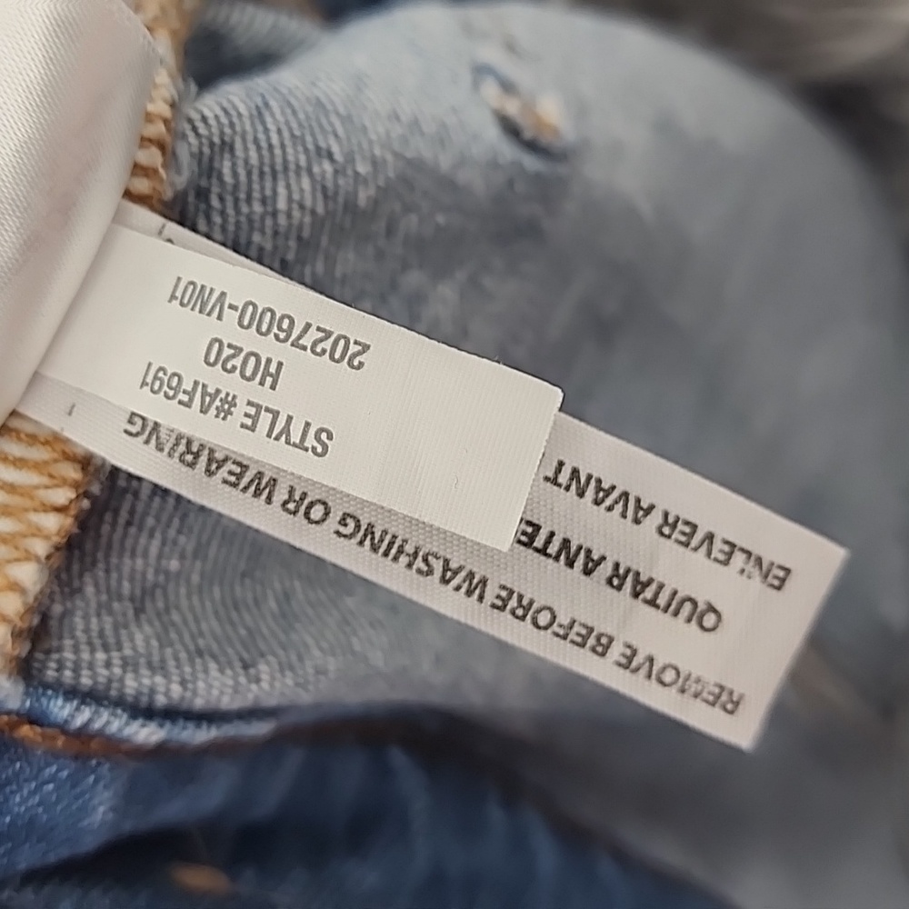 Madewell The Perfect Vintage Jean High Rise Ainsworth Wash Blue Size 29 - Picture 10 of 10